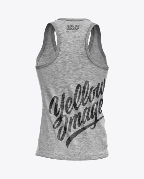 Melange Women&#039;s Tank Top Mockup