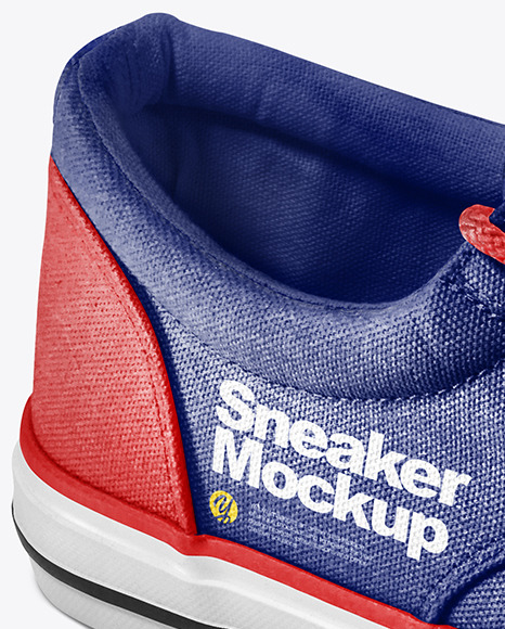 Sneaker Mockup   Half Side View PSD #2