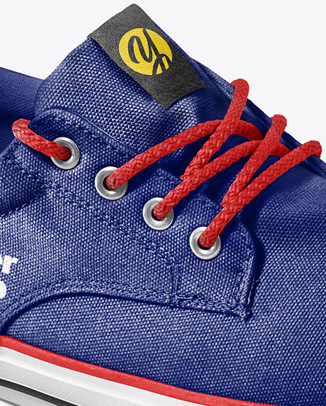 Sneaker Mockup   Half Side View PSD #1