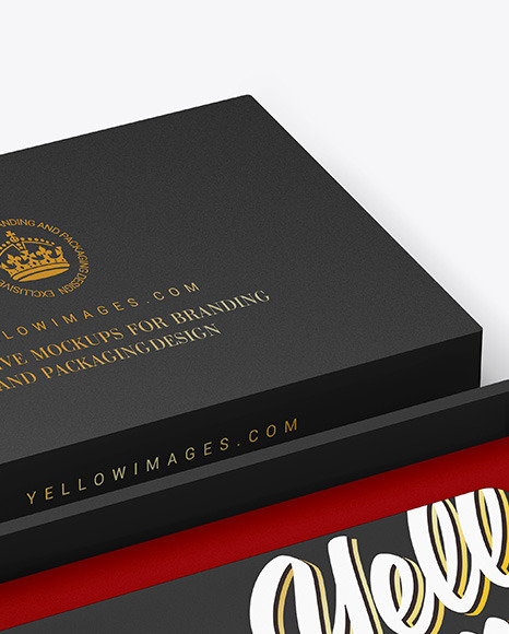 Gift Card in a Box Mockup PSD #5