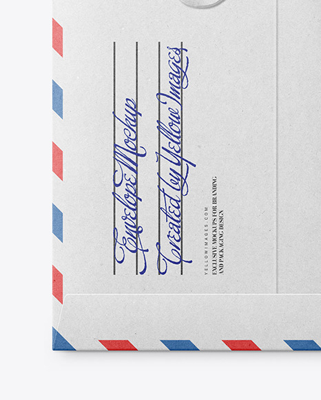 Envelope Mockup PSD #1