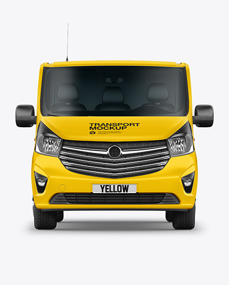 Panel Van Mockup - Front View