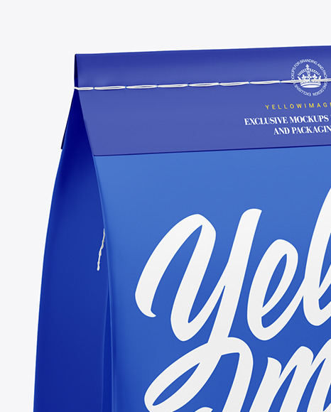 Matte Food Bag Mockup PSD #2