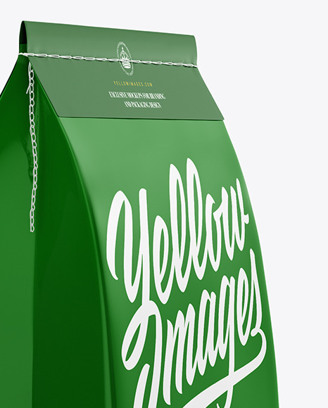 Glossy Food Bag Mockup PSD #2