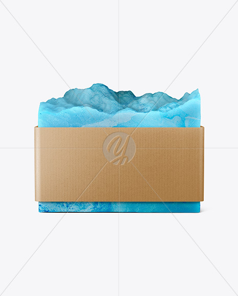 Handmade Soap Bar with Kraft Label Mockup PSD #3