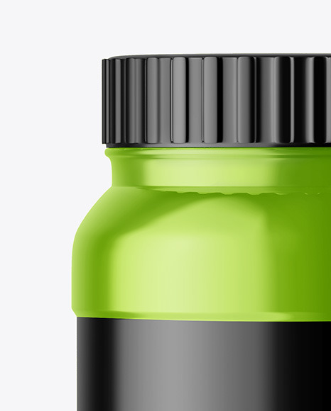 Glossy Metallic Jar Mockup PSD #2