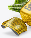 Candies in Metallic Wrapping Mockup