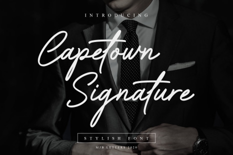 Capetown Signature - Classy Handwritten