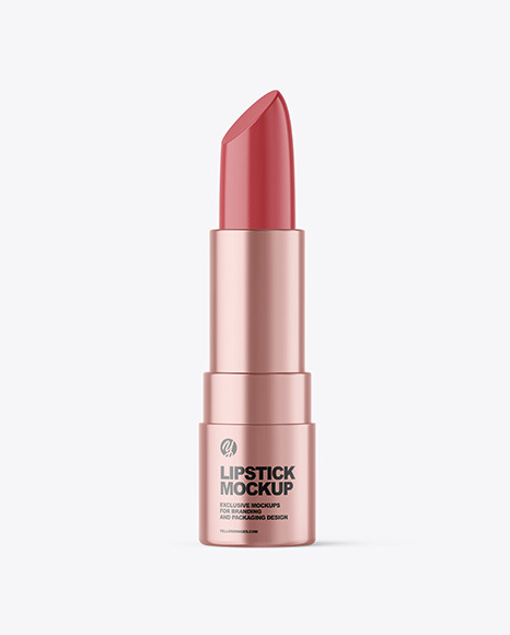 Metallic Lipstick Tube Mockup Metallic Lipstick Tube Mockup
