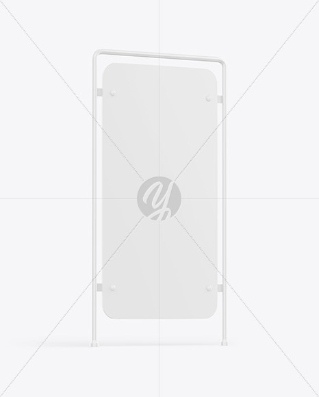 Advertising Stand Mockup PSD #3