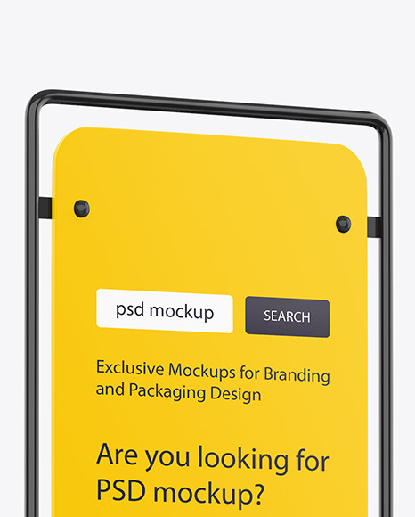 Advertising Stand Mockup PSD #1