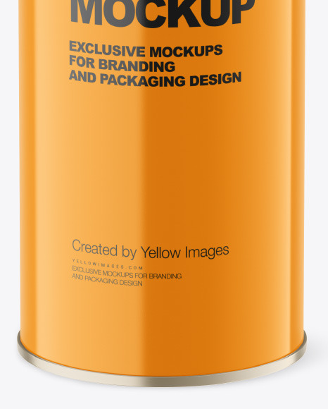 Glossy Bottle Mockup PSD #1