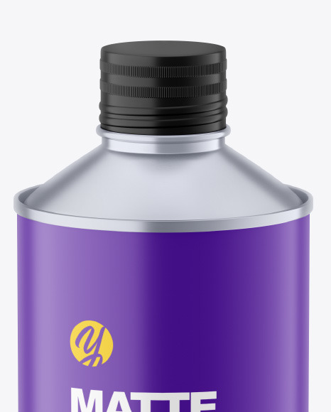 Matte Bottle Mockup PSD #2