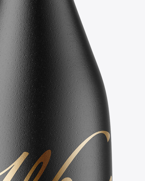 Ceramic Wine Bottle Mockup PSD #1