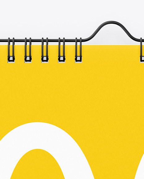 Wall Calendar Mockup PSD #2