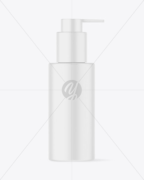 Matte Cosmetic Bottle Mockup PSD #1