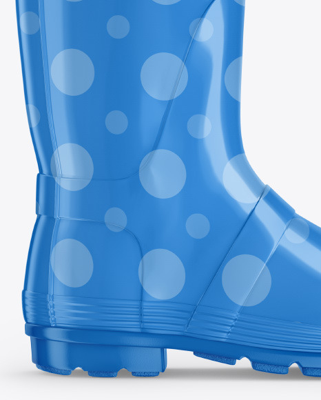 Glossy hotsell rain boots