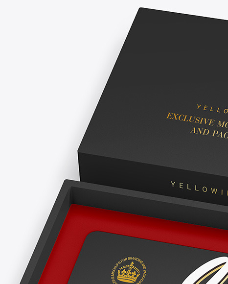 Gift Card in a Box Mockup PSD #7