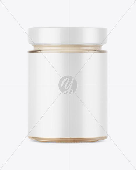 Glass Sauce Jar Mockup