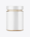 Glass Sauce Jar Mockup