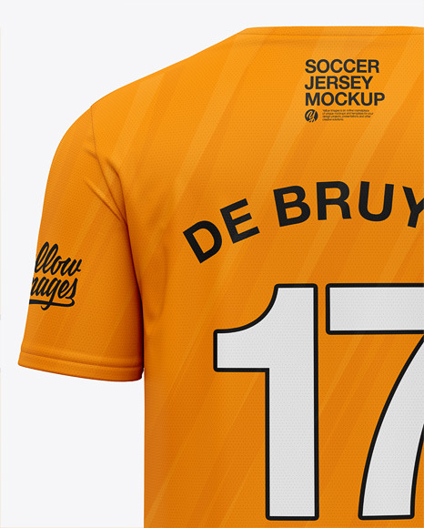 Soccer Jersey Mockup PSD #2