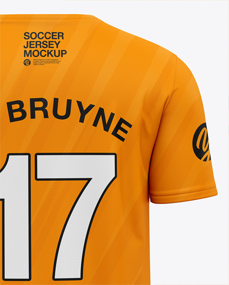 Soccer Jersey Mockup PSD #6