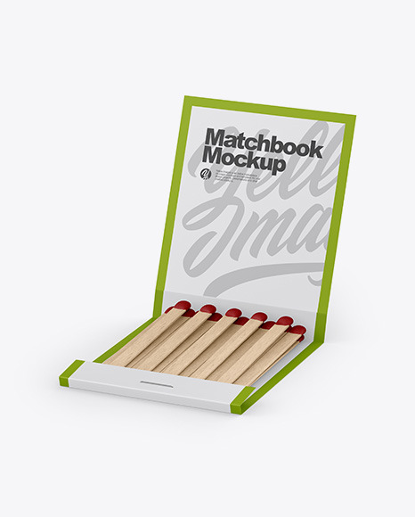 Matchbook Mockup PSD #2