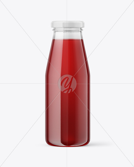 Berry Juice Bottle Mockup PSD #3