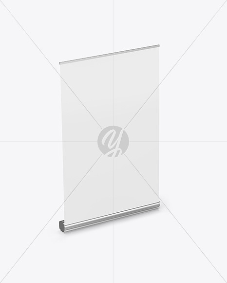 Metallic Table Tent Mockup adv 6306