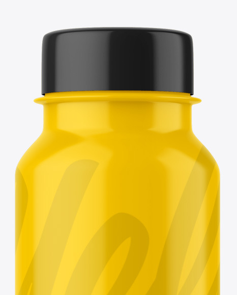 Glossy Juice Bottle Mockup PSD #2