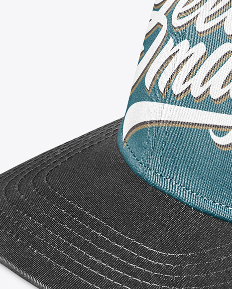 Snapback Cap Mockup PSD #5