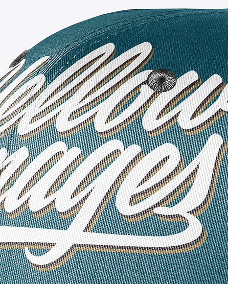 Snapback Cap Mockup PSD #5