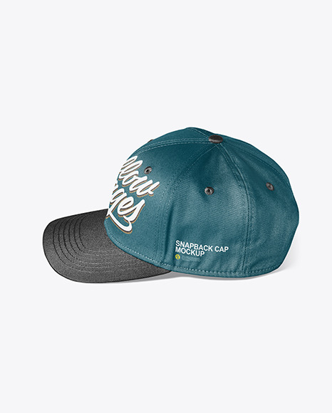 Snapback Cap Mockup PSD #2