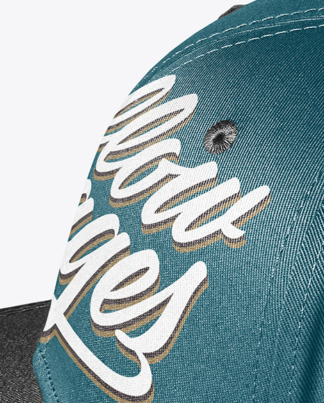 Snapback Cap Mockup PSD #5