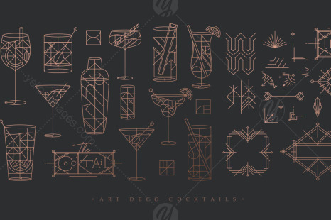 Art Deco Cocktails