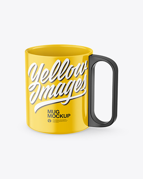 Glossy Mug Mockup