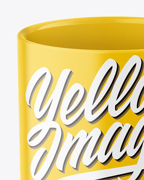 Glossy Mug Mockup PSD #1