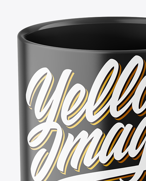 Glossy Mug Mockup PSD #6