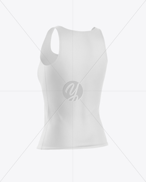 Women s Tank Top Mockup   Back Half Side View PSD #3