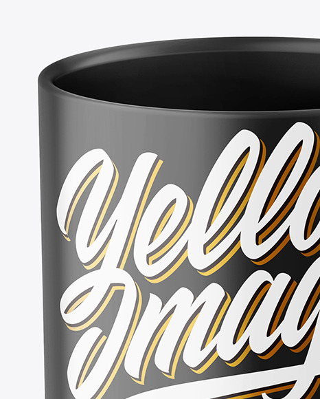 Matte Mug Mockup PSD #5