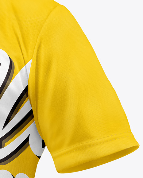 T Shirt Mockup   Half Side View PSD #1