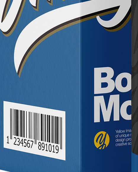 Matte Pills Bottle with Box Mockup PSD #1