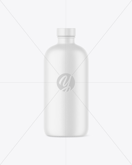 Ceramic Bottle Mockup PSD #3