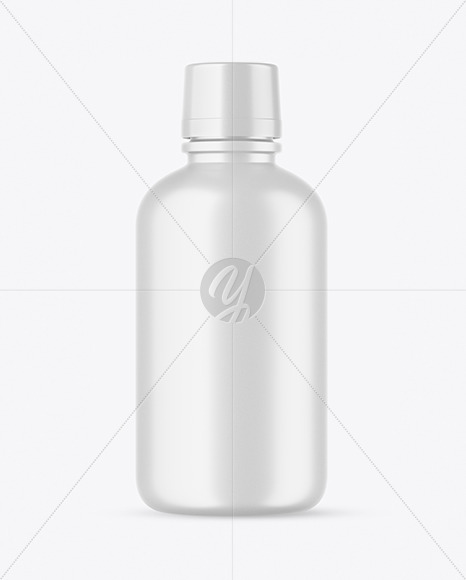 Matte Bottle Mockup PSD #3