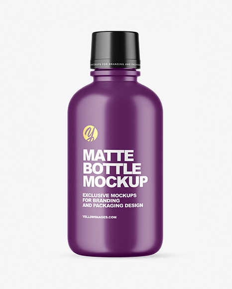 Matte Bottle Mockup