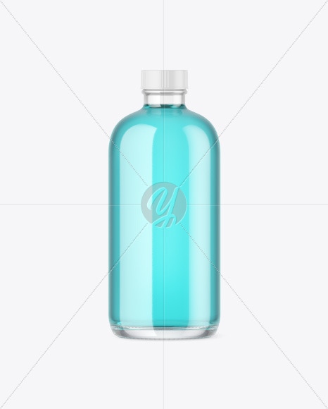 Clear Glass Bottle Mockup Free Download Images High Quality Png 1513