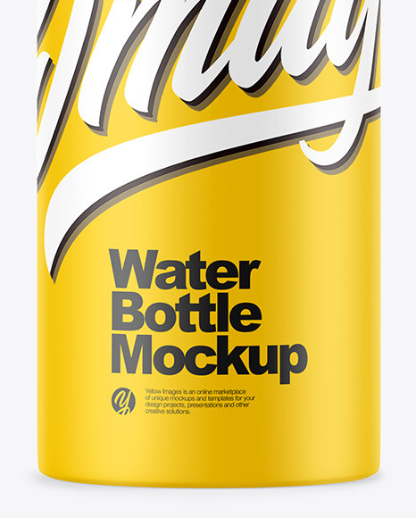 Matte Plastic Bottle Mockup PSD #5