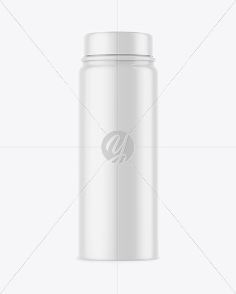 Glossy Plastic Bottle Mockup PSD #3