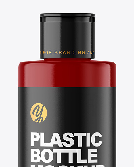 Glossy Cosmetic Bottle Mockup PSD #1