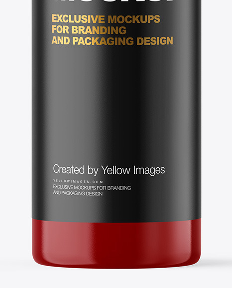 Glossy Cosmetic Bottle Mockup PSD #7